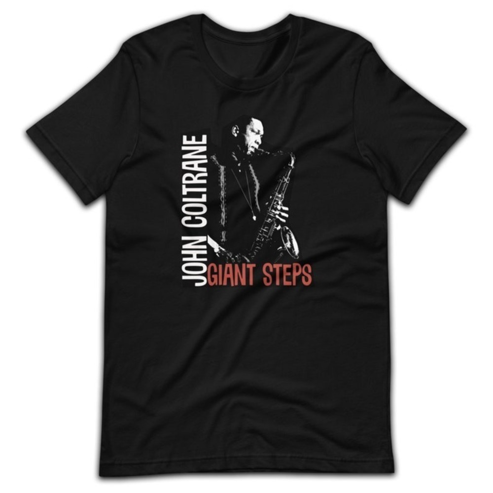 John Coltrane T Shirt Giant Steps Unisex Jazz Music Artist Band T Shirt